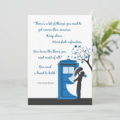 ファンタジー結婚式招待状 招待状 (スタンド正面)