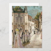 ファンタジー結婚式招待状 招待状 (正面/裏面)