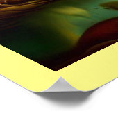 ファンタジー絵を描の6 – ビレッジランドスケープ ポスター (角)