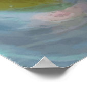 ファンタジー絵を描バラインヴィンテージ植物学 ポスター (角)