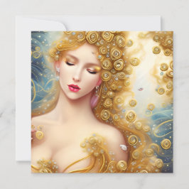 ファンタジー絵画のサイエンスフィクション絶妙な繊細なゴール ノートカード
