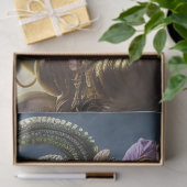 ファンタジー美しいメドゥーサ花ヘビ切り離し 薄葉紙 (ギフト)