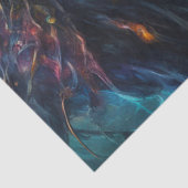 ファンタジー美しい人魚のプリンセスの切り離 薄葉紙 (詳細)