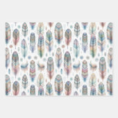 ファンタジー羽 ラッピングペーパーシート (正面)