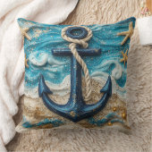 ファンタジー航海のいかり装飾用クッション クッション (ブランケット)