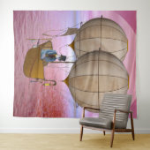 ファンタジー航海 タペストリー (インサイチュ(横))