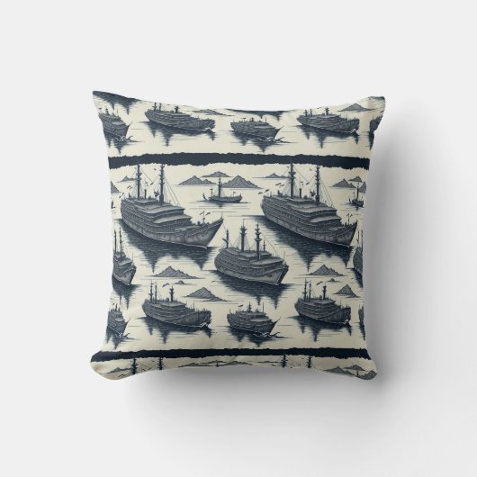 ファンタジー艦隊 クッション (正面)