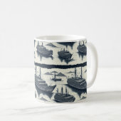 ファンタジー艦隊 コーヒーマグカップ (正面右)