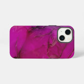 ファンタジー色の背景抽象芸術パターン iPhoneケース (裏面横)