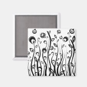 ファンタジー花 マグネット (正面/裏面)