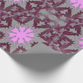 ファンタジー花….. ラッピングペーパー (角)