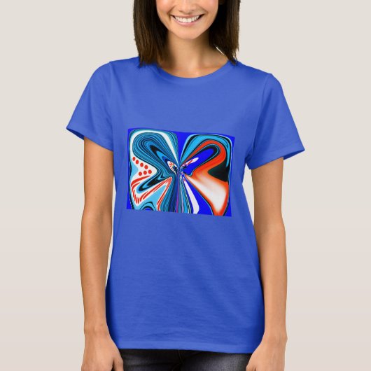 ファンタジー花 Tシャツ (正面)