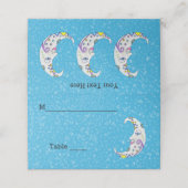 ファンタジー華美三日月カラフル白星 プレイスカード (外部開封)