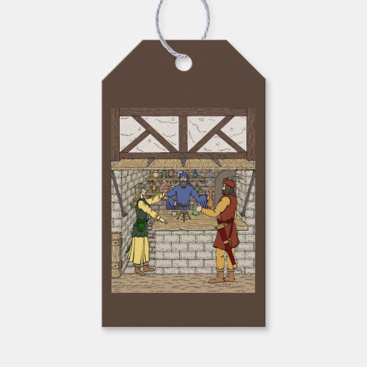 ファンタジー薬品店 ギフトタグ (正面)