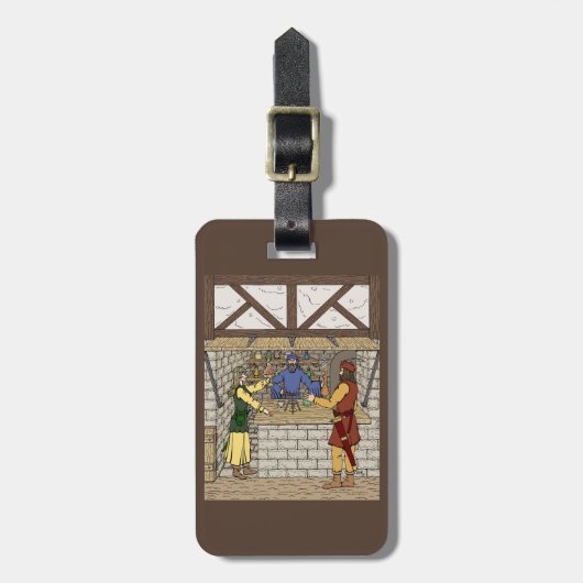 ファンタジー薬品店 ラゲッジタグ (正面縦)