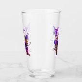 ファンタジー蝶 タンブラーグラス (右)