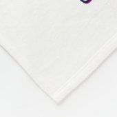 ファンタジー蝶 フリースブランケット (角)