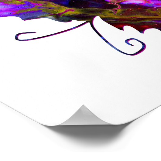 ファンタジー蝶 ポスター (角)