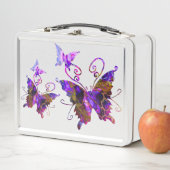 ファンタジー蝶 メタルランチボックス (インサイチュ)