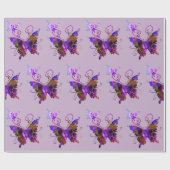 ファンタジー蝶 ラッピングペーパー (フラット)