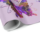 ファンタジー蝶 ラッピングペーパー (ロールコーナー)