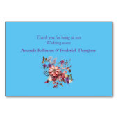 ファンタジー表現は自然の喜び。 テーブルナンバー (裏面)