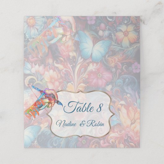 ファンタジー表現は自然の喜び。 プレイスカード (外部開封)