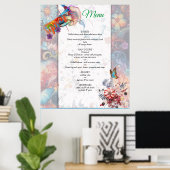 ファンタジー表現は自然の喜び。 ポスター (ホームオフィス)