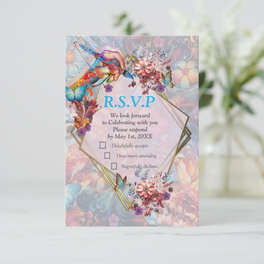 ファンタジー表現は自然の喜び。 出欠カード (スタンド正面)