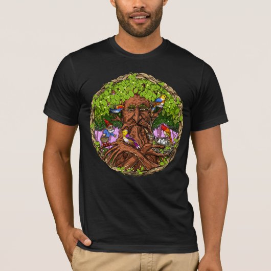 ファンタジー話しツリー Tシャツ (正面)