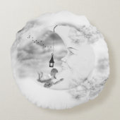 ファンタジー読の月 ラウンドクッション (裏面)