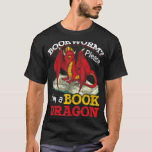ファンタジー読ズブックウォークドラゴン Tシャツ
