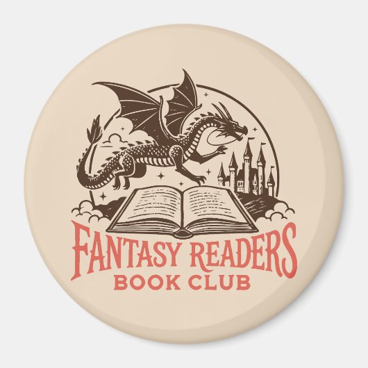 ファンタジー読書家ブッククラブ マグネット (正面)