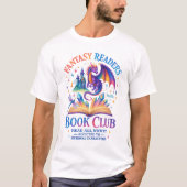 ファンタジー読者ブッククラブ....  Tシャツ (正面)