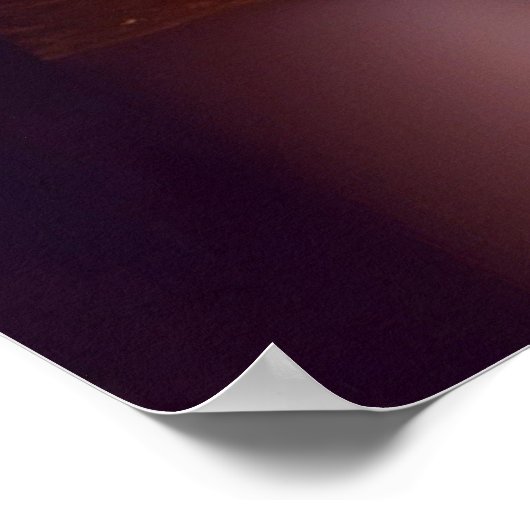 ファンタジー赤い妖精の赤い花 ポスター (角)