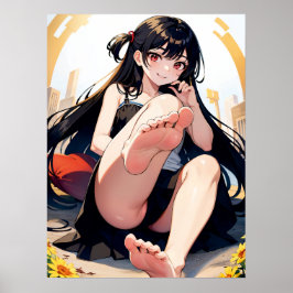 ファンタジー足:Anime Grace ポスター