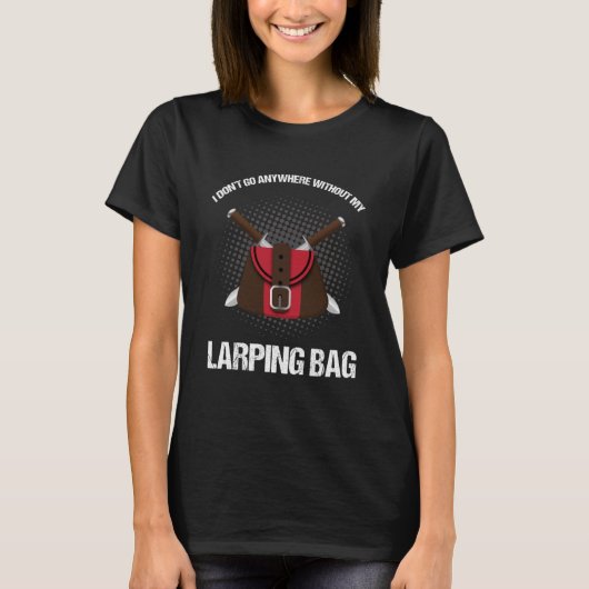 ファンタジー遊の剣術とLの引用文 Tシャツ (正面)