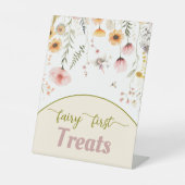 ファンタジー野草妖精の最初のペデスタルサイン 台座サイン (正面)