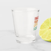 ファンタジー離れサッカーレジェンドおもしろいレトロ ショットグラス (左)