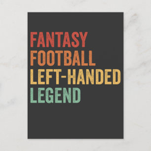 ファンタジー離れサッカーレジェンドおもしろいレトロ ポストカード