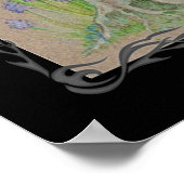 ファンタジー領域創造プリント ポスター (角)