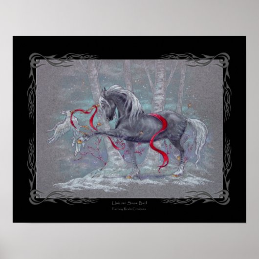 ファンタジー領域創造プリント ポスター (正面)