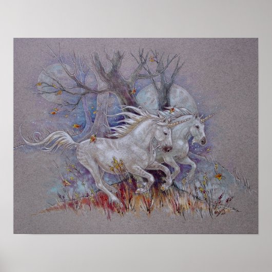 ファンタジー領域創造プリント ポスター (正面)