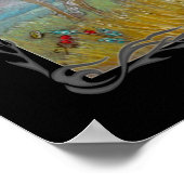 ファンタジー領域創造プリント ポスター (角)