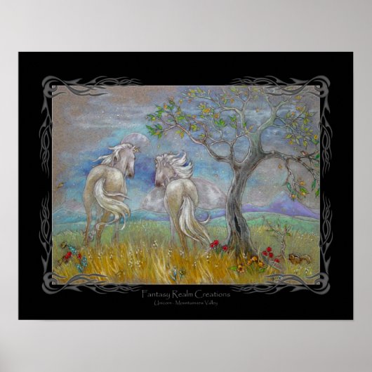 ファンタジー領域創造プリント ポスター (正面)