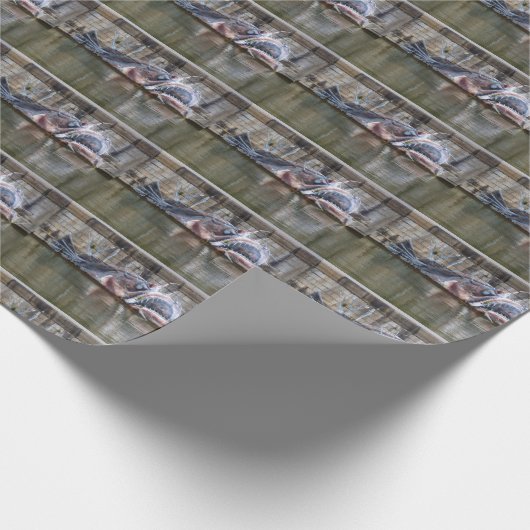 ファンタジー風変わりアングレフィッシュグラフィティ ラッピングペーパー (角)