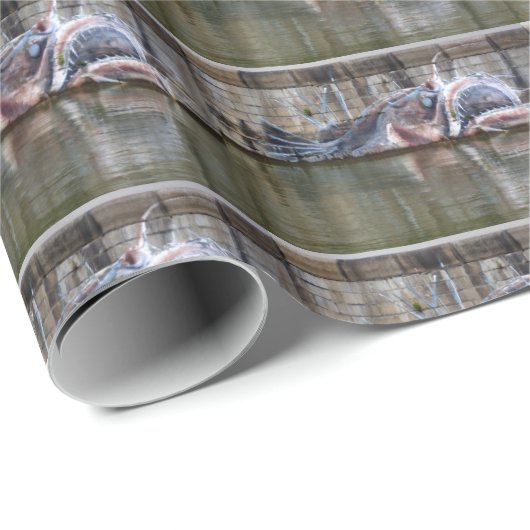 ファンタジー風変わりアングレフィッシュグラフィティ ラッピングペーパー (ロールコーナー)