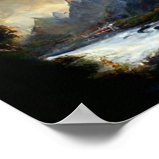 ファンタジー風景ポスター ポスター (角)