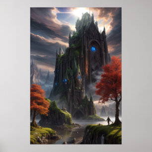 ファンタジー風景ポスター ポスター