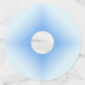 ファンタジー飛んでいるブルーバードウイングファンシーイエローテール ワイングラスタグ (裏面)